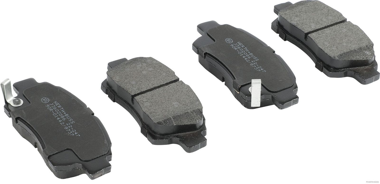 set placute frana,frana disc HERTH+BUSS JAKOPARTS J3602086