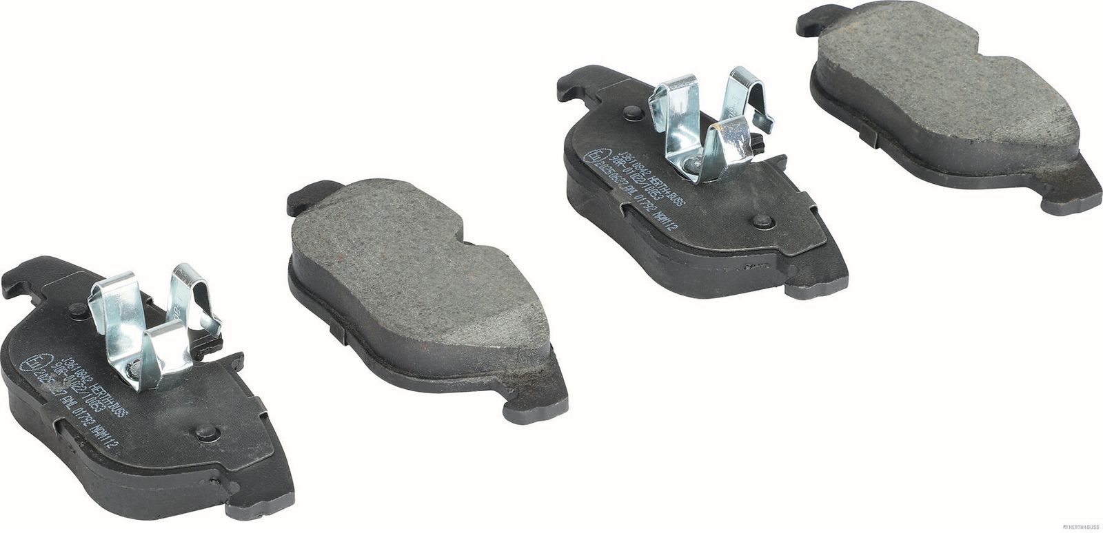 set placute frana,frana disc HERTH+BUSS JAKOPARTS J3610842