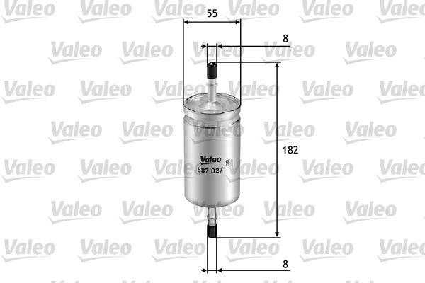 Palivový filter VALEO 587027