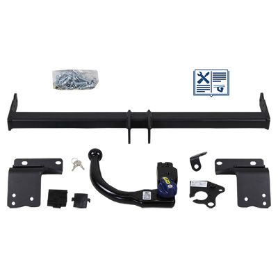Zestaw zaczepu przyczepy RAMEDER 131678
