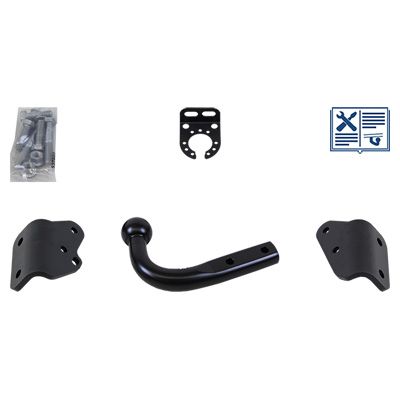 Zestaw zaczepu przyczepy RAMEDER 104592