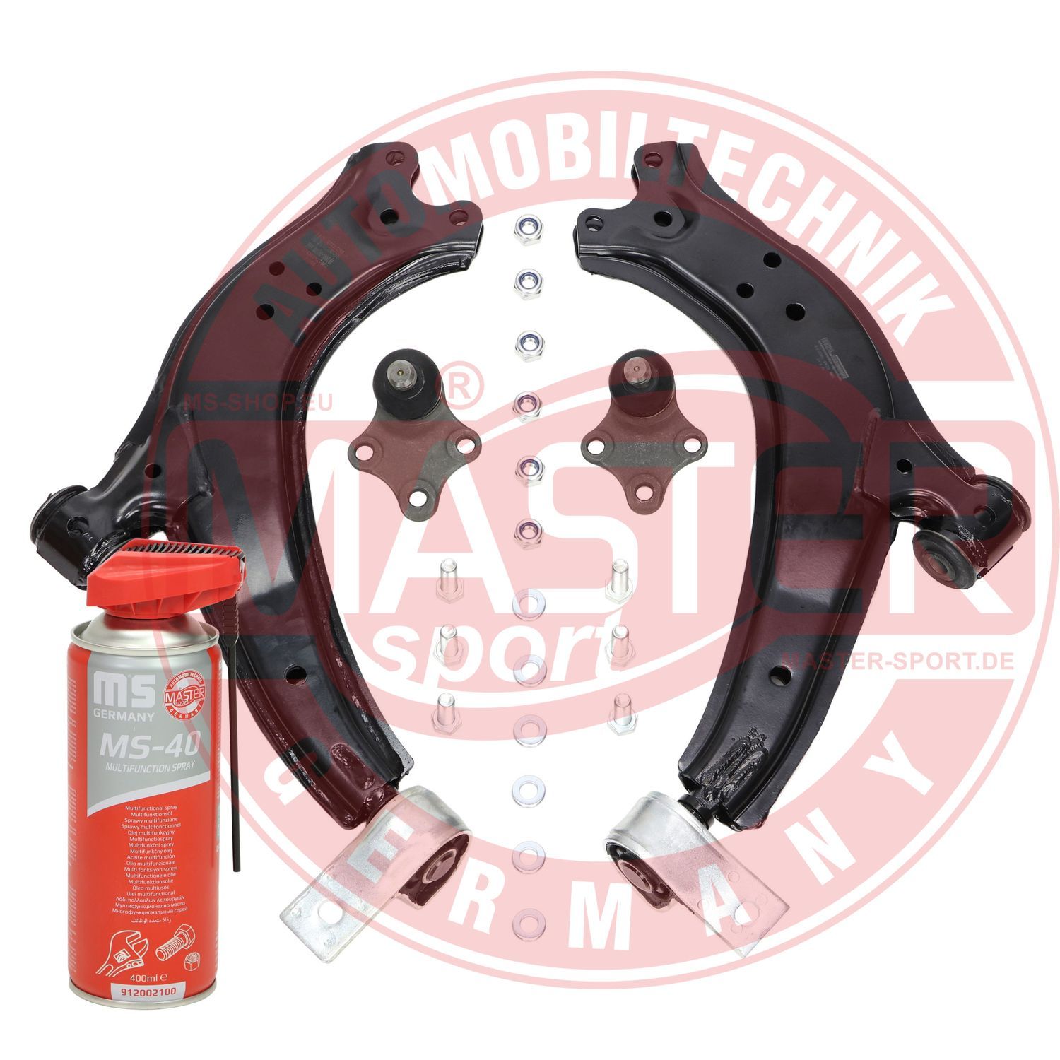Zestaw wahacza, zawieszenie koła MASTER-SPORT GERMANY 37169-KIT-MSP