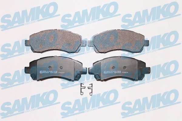 Zestaw klocków hamulcowych, hamulce tarczowe SAMKO 5SP1025