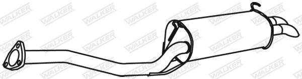 Tłumik końcowy WALKER 22223