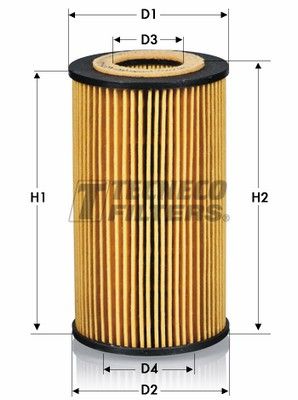 Filtr oleju TECNECO FILTERS OL0194EJ