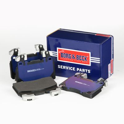 Zestaw klocków hamulcowych, hamulce tarczowe BORG & BECK BBP2656