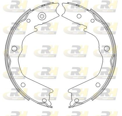 Szczęka hamulcowa, hamulec postojowy ROADHOUSE 4482.00
