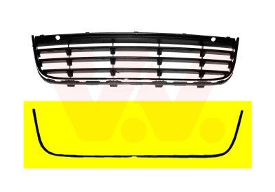 Grila ventilatie, bara protectie VAN WEZEL 5886419
