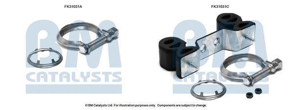 Zestaw montażowy, katalizator BM CATALYSTS FK31031