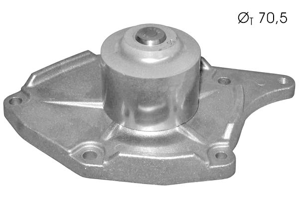 Pompe à eau, refroidissement du moteur