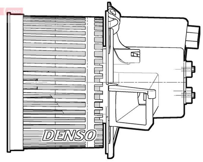 Vnútorný ventilátor DENSO DEA09060
