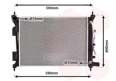 Radiateur, refroidissement du moteur
