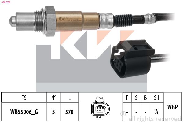Sonda lambda KW 498578