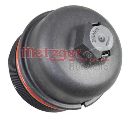 Pokrywa, obudowa filtra oleju METZGER AUTOTEILE 2370040