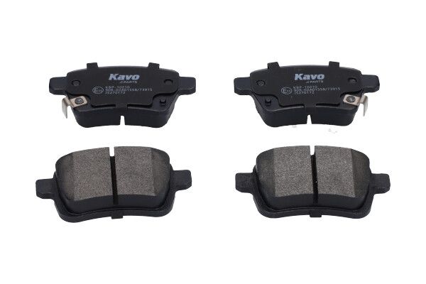 set placute frana,frana disc KAVO PARTS KBP-10210
