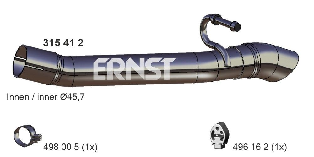 Racord evacuare ERNST 315418