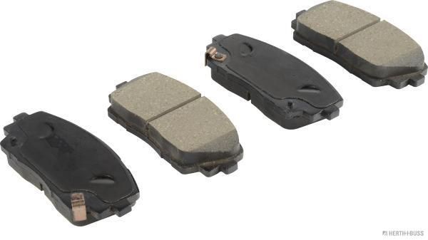 set placute frana,frana disc HERTH+BUSS JAKOPARTS J3600341