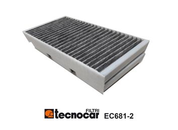Filtr, wentylacja przestrzeni pasażerskiej TECNOCAR EC681-2