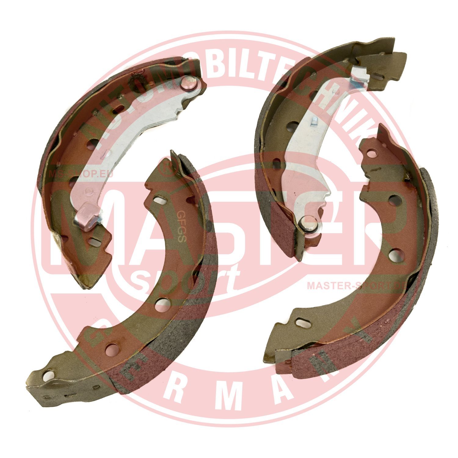 Zestaw szczęk hamulcowych MASTER-SPORT GERMANY 03013703502-SET-MS