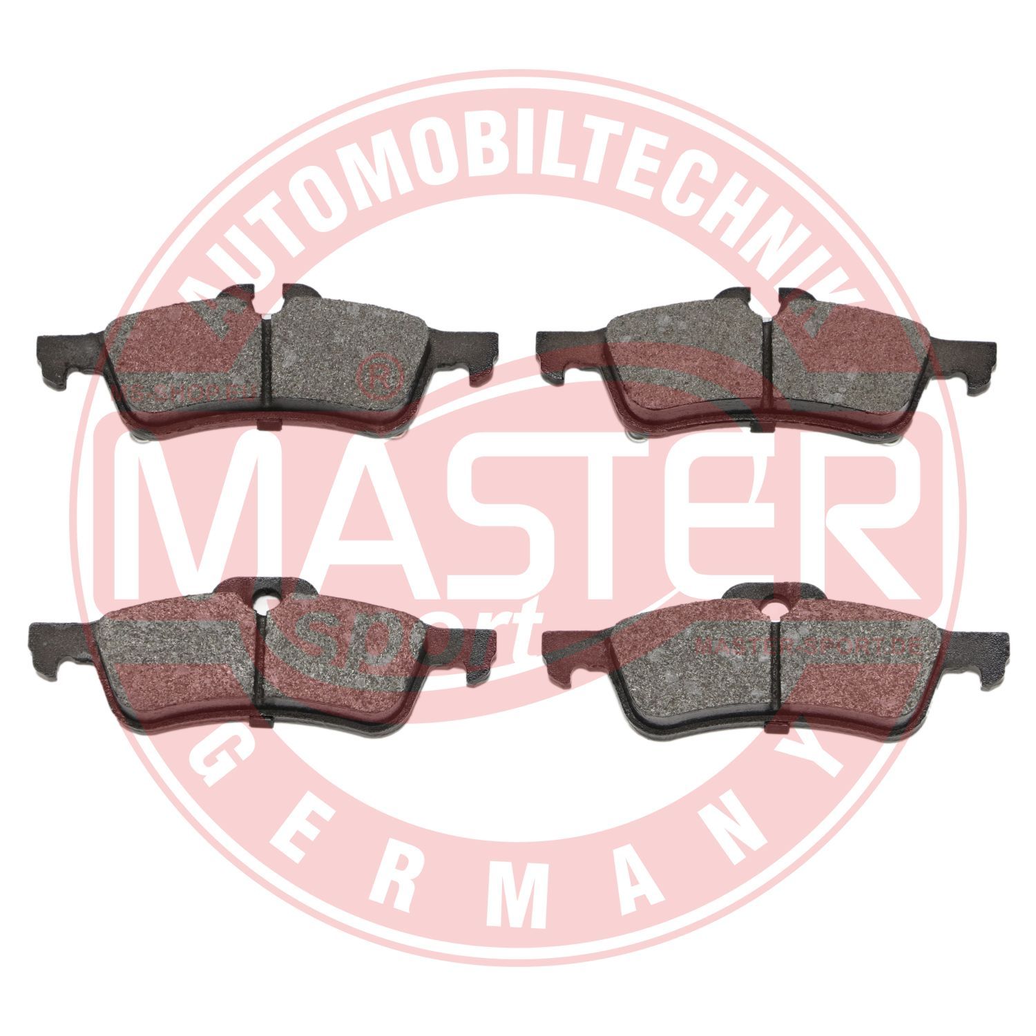 Zestaw klocków hamulcowych, hamulce tarczowe MASTER-SPORT GERMANY 13046071622N-SET-MS