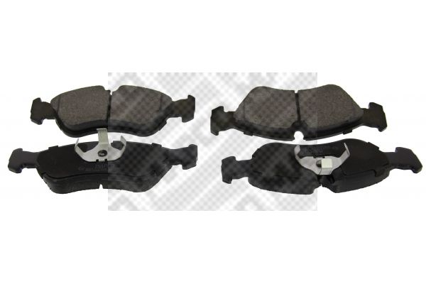 Zestaw klocków hamulcowych, hamulce tarczowe MAPCO 6318