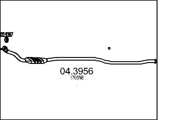 Katalizator MTS 04.3956