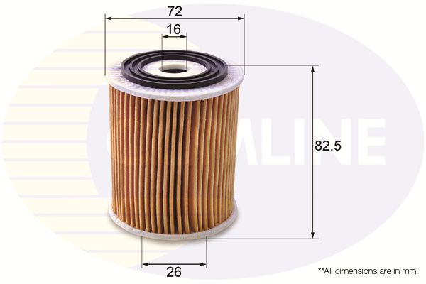 Filtr oleju COMLINE EOF167