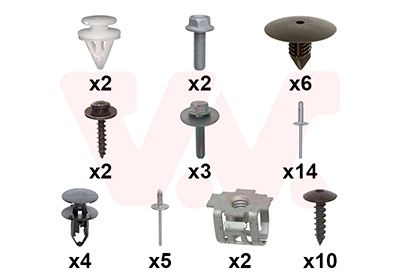 Set montaj, bara protectie VAN WEZEL 4414794