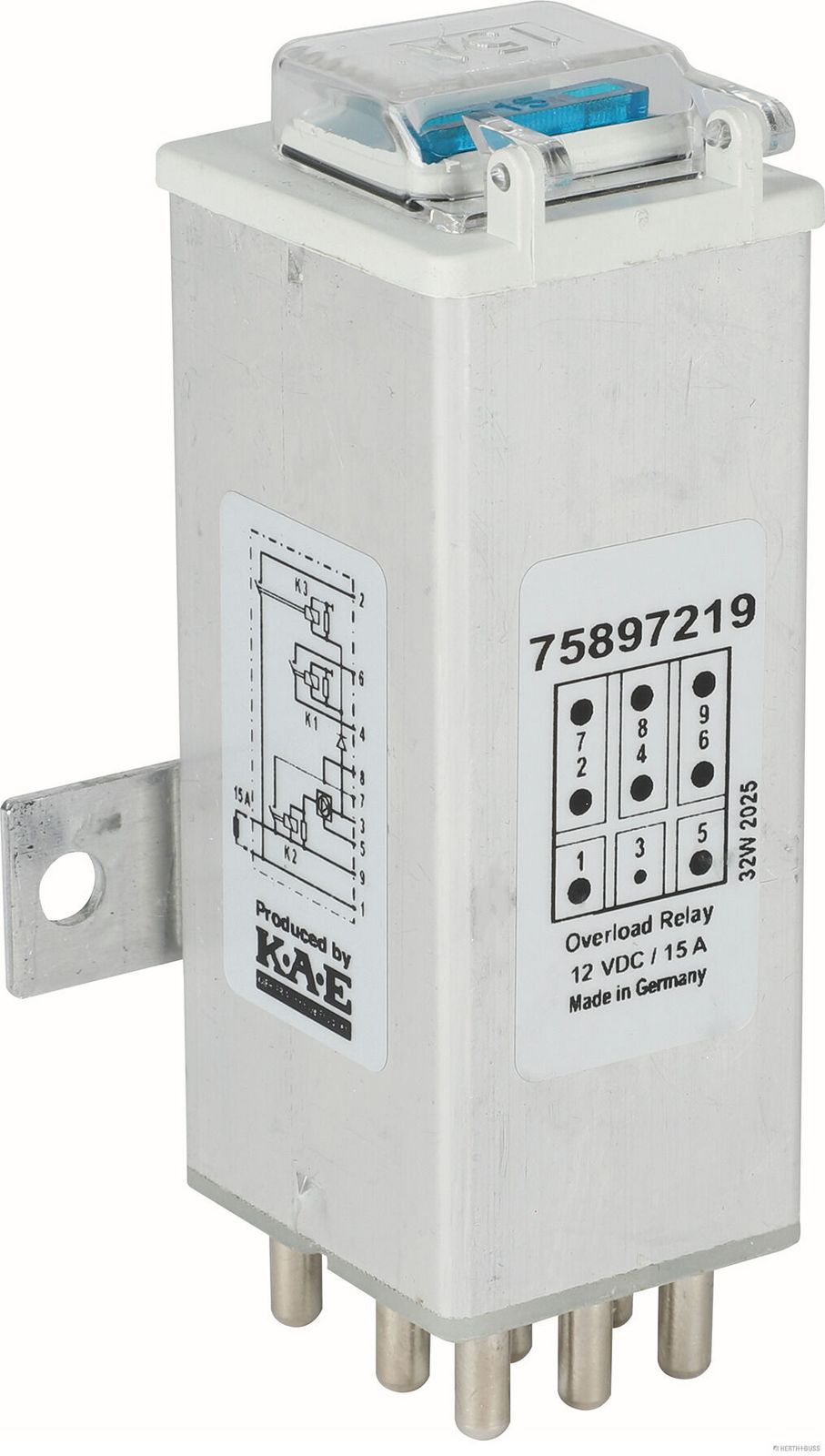 Releu supratensiune, ABS HERTH+BUSS ELPARTS 75897219