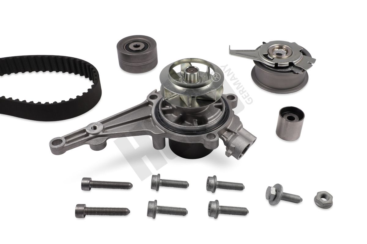 Set pompa apa + curea dintata HEPU PK55020M
