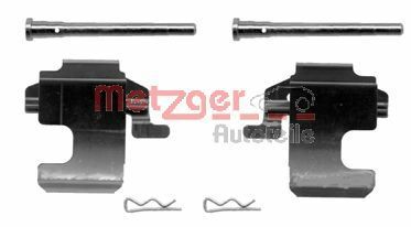 Set accesorii, placute frana METZGER 109-1273