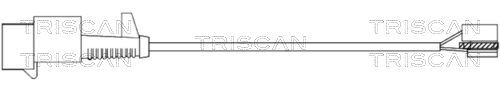 Styk ostrzegawczy, zużycie okładzin hamulcowych TRISCAN 8115 15005
