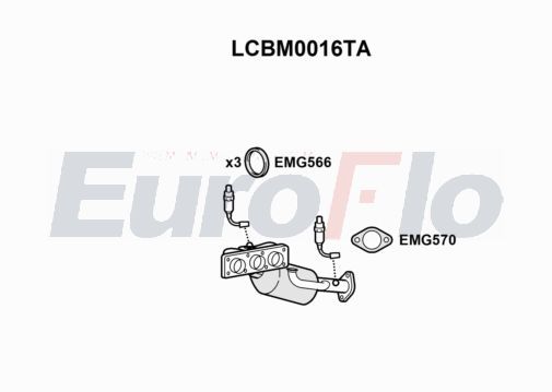 Katalizator EUROFLO 18407560715