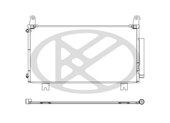 Condensator, climatizare KOYORAD CD081099
