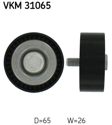 Vratná/vodiaca kladka rebrovaného klinového remeňa SKF VKM 31065