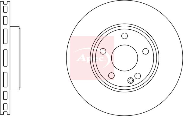 Apec - Front  Brake Disc