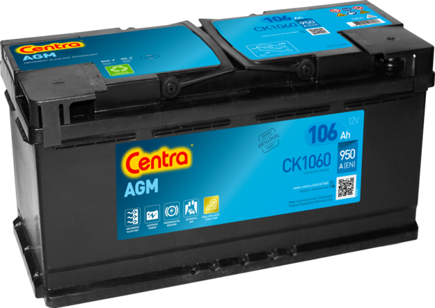 Akumulator CENTRA CK1060