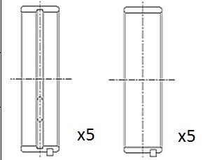 Tuleja łożyska wału korbowego FAI AUTOPARTS BM1028-025
