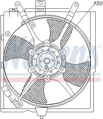 Ventilateur, refroidissement du moteur