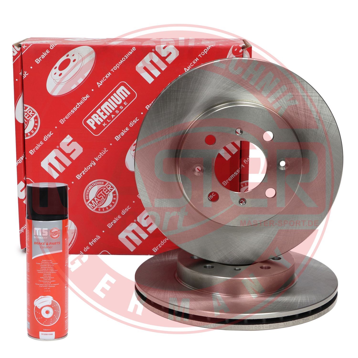 Tarcza hamulcowa MASTER-SPORT GERMANY 24012101051-SET-MSP