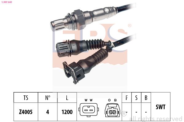 Sonda lambda EPS 1.997.041