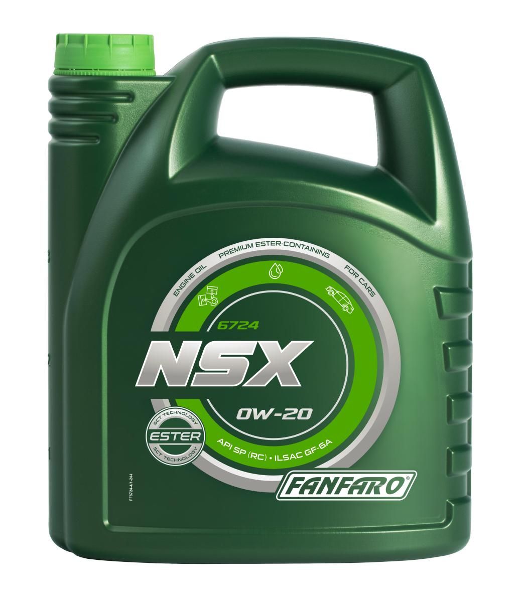 E-shop OLEJ FANFARO NSX 0W-20 4L API SN/CF GF
