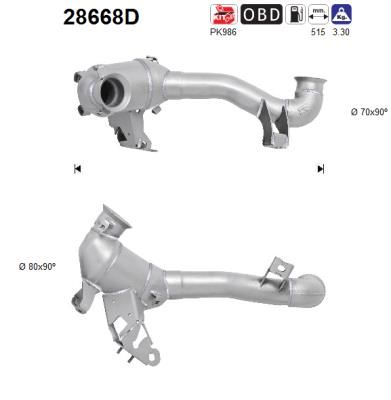 Katalizator AS 28668D