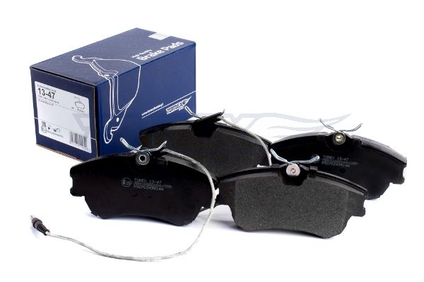 Levně Sada brzdových destiček, kotoučová brzda TOMEX Brakes 13-47