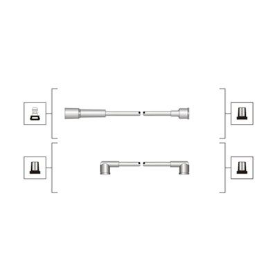 Комплект проводов зажигания