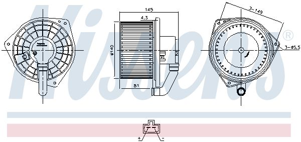 Pulseur d'air habitacle