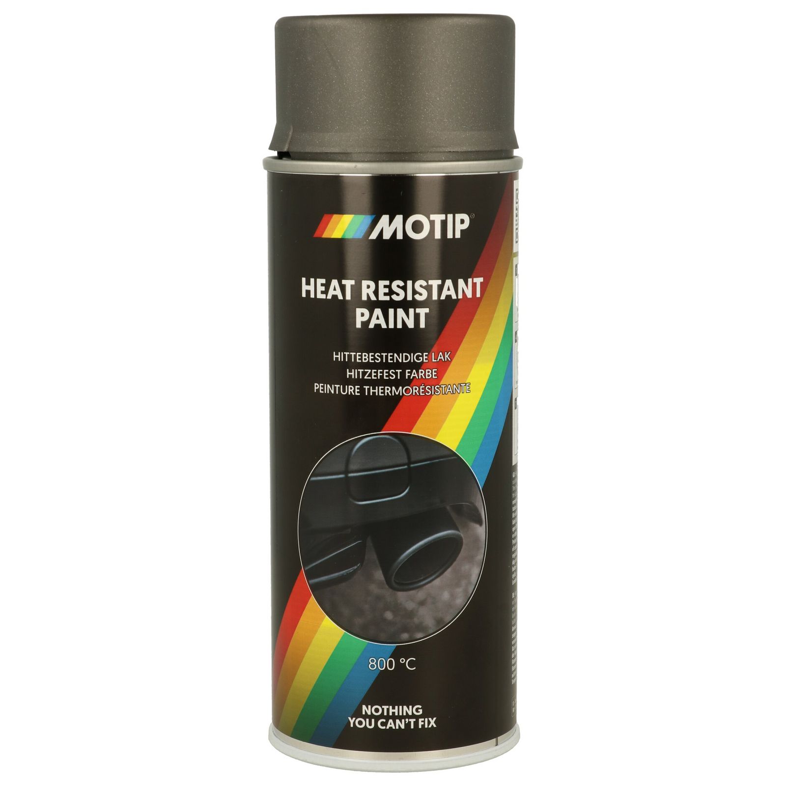 vopsea MOTIP Heat Resistant dark anthracite 400 ml 04030