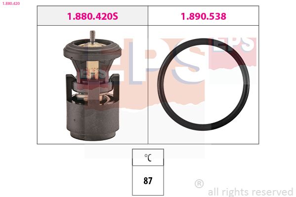 Levně Termostat, chladivo EPS 1.880.420