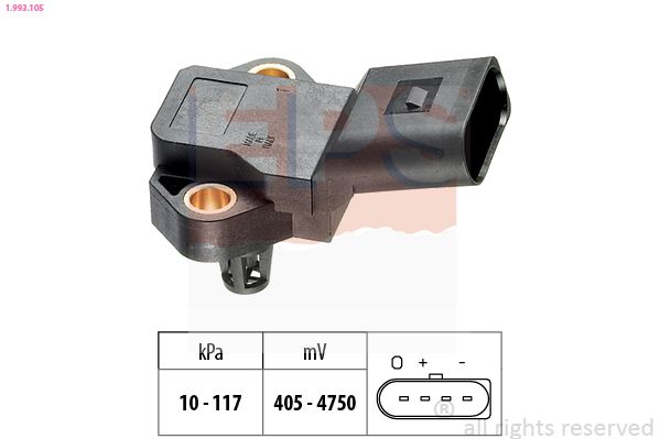 E-shop Senzor tlaku vzduchu, nastavenie výšky EPS 1.993.105
