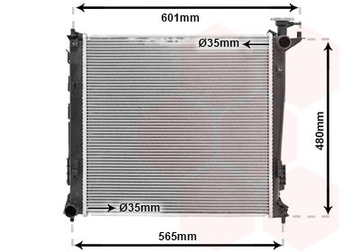 Radiateur, refroidissement du moteur